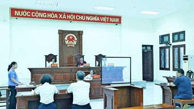 Hội đồng xét xử vụ án dân sự công ích, Tòa án Nhân dân Khu vực 4 - Hà Nội.