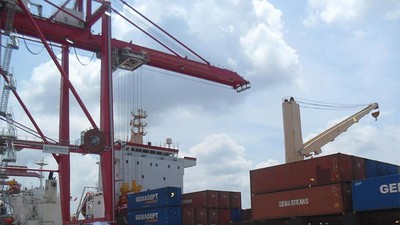 Giai đoạn 1 của Khu Cảng tổng hợp quốc tế ITC đã được đưa vào khai thác năm 2016 - Ảnh: H.S