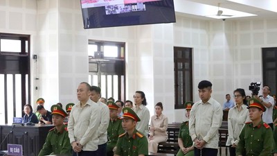 Hội đồng xét xử đã tòa tuyên phạt Nguyễn Quang Hoàng - Tổng giám đốc Công ty GFDI tù chung thân.