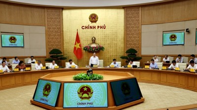 Phó Thủ tướng Thường trực Chính phủ Phạm Gia Túc, Trưởng Ban Chỉ đạo về giải quyết các vấn đề khó khăn, vướng mắc các dự án tồn đọng (Ban Chỉ đạo 751) chủ trì cuộc họp của Ban Chỉ đạo - Ảnh: chinhphu.vn
