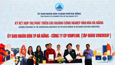 Thành phố Đà Nẵng ký kết hợp tác với Công ty CP VinPearl.