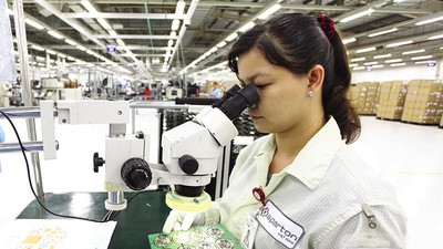 Nhà máy sản xuất điện tử, bán dẫn của Tập đoàn Sparton (Mỹ) tại TP.HCM. Ảnh: Lê Toàn