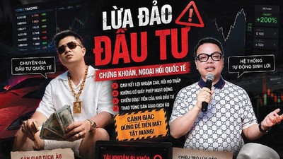 Phó Đức Nam (Tiktoker Mr Pips) và Lê Khắc Ngọ (Mr Hunter) bị cáo buộc tổ chức đường dây lừa đảo đầu tư tài chính quốc tế.