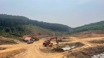 Khu vực thực hiện dự án Khu xử lý chất thải rắn Nam Quảng Nam.