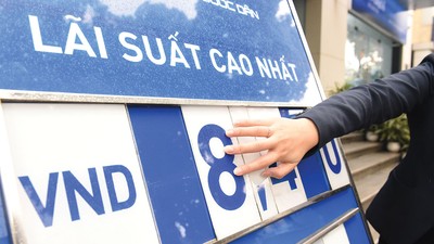 Lãi suất huy động hiện phổ biến ở vùng 8 - 9,2%/năm cho kỳ hạn từ 6-12 tháng