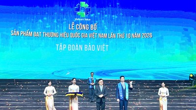 Bảo việt nhận giải thương hiệu quốc gia