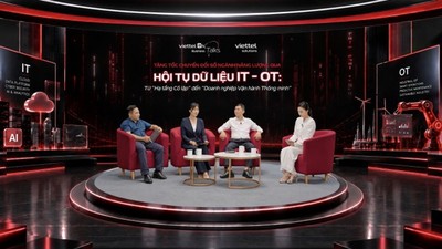 Toàn cảnh Toạ đàm Viettel DX Talks với chủ đề “Tăng tốc chuyển đổi số ngành năng lượng qua hội tụ dữ liệu IT/OT: Từ hạ tầng cô lập đến doanh nghiệp vận hành thông minh”.