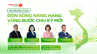 Chứng khoán Rồng Việt (VDS) tổ chức hội thảo đầu tư, tìm cơ hội trước sóng nâng hạng thị trường 