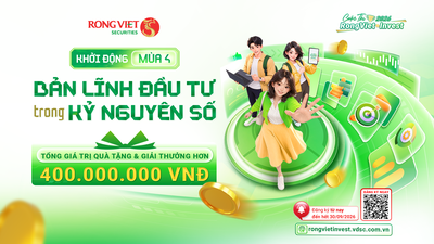 Chứng khoán Rồng Việt (VDS) tổ chức cuộc thi RongViet Invest mùa 4 cho sinh viên cả nước 