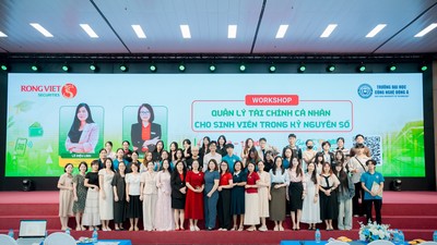 32 đội thi và sinh viên tranh tài đầu tư thực tế tại cuộc thi RongViet Invest 2026 