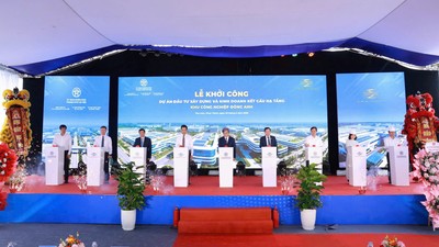 Khởi công Dự án Khu công nghiệp Đông Anh