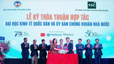 UBCKNN và Đại học Kinh tế Quốc dân hợp tác phổ biến kiến thức tài chính - chứng khoán