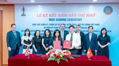  ICAEW và Cục Quản lý, giám sát kế toán, kiểm toán gia hạn hợp tác 