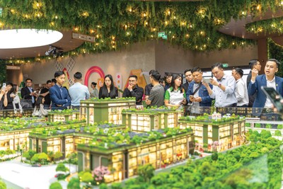 Nguồn cung căn hộ tại TP.HCM tăng mạnh năm nay. Ảnh: Việt Dũng.