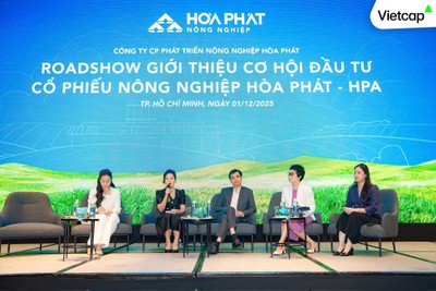 Chứng khoán Vietcap (VCI) đăng ký mua 7 triệu cổ phiếu Hòa Phát Nông Nghiệp (HPA)