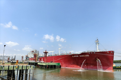 PV GAS đón tàu Clippver Vanguard mang gần 38.000 tấn LPG từ Australia cập cảng Thị Vải hôm nay 20/3/2026P