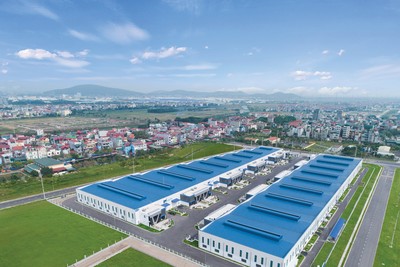 Một dự án kho xưởng xây sẵn của BWID. Ảnh: Thành Nguyễn.