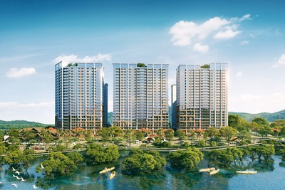 Kiến trúc The Onsen là sự giao thoa giữa văn hóa Champa, nét Pháp thanh lịch và tinh thần hiện đại.