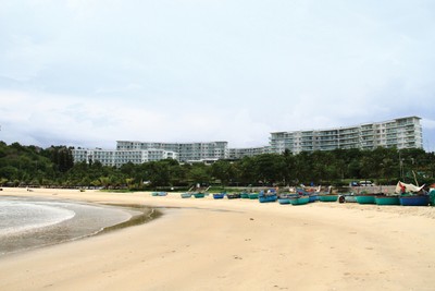 Một dự án nghỉ dưỡng tại Mũi Né. Ảnh: Bình Minh.