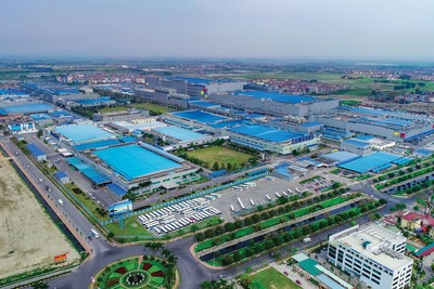 Lĩnh vực khu công nghiệp đang hút mạnh vốn FDI. Ảnh: Dũng Minh.