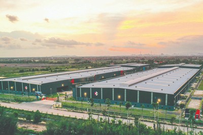 Bất động sản công nghiệp duy trì mạch tăng trưởng trong một thời gian dài. Ảnh: Bình Minh.