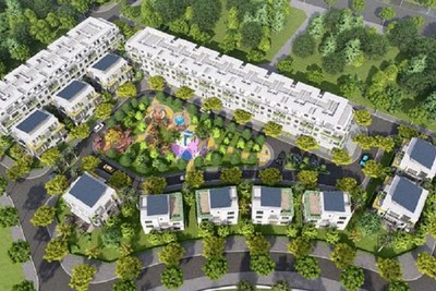 Phối cảnh Dự án Khu đô thị mới Cam Ranh. 