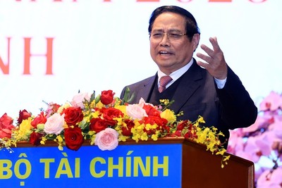 Thủ tướng Phạm Minh Chính phát biểu chỉ đạo hội nghị. Ảnh: Đức Thanh.