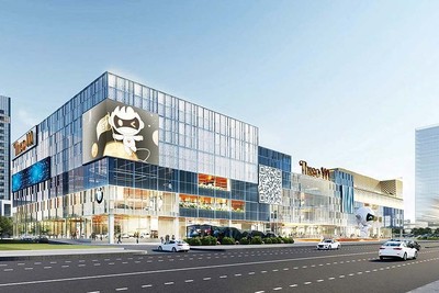 Trung tâm thương mại - Dịch vụ và Mua sắm THISO Mall do Công ty Đại Quang Minh (Thadico, thuộc Thaco Group) phát triển 