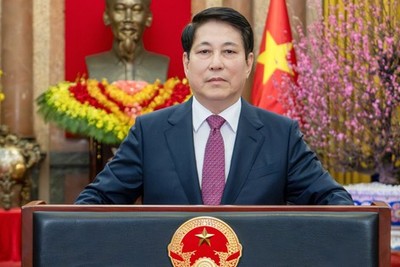 Chủ tịch nước Lương Cường gửi lời chúc Tết tới đồng bào, đồng chí, chiến sĩ cả nước và kiều bào ta ở nước ngoài vào thời khắc Giao thừa thiêng liêng bước sang năm mới Bính Ngọ 2026. 