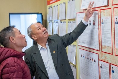 Việc đặt địa điểm bầu cử tại các di tích lịch sử, văn hóa mang ý nghĩa biểu tượng sâu sắc. Ảnh: Minh Sơn