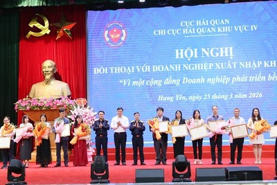Hưng Yên: Đối thoại hải quan - doanh nghiệp, tháo gỡ vướng mắc trong xuất nhập khẩu 