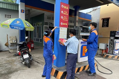 Trọng tâm kiểm tra lần này là việc chấp hành quy định về dự trữ xăng dầu bắt buộc của các thương nhân phân phối. 