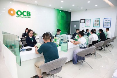 OCB phát hành gần 400 triệu cổ phiếu thưởng, tỷ lệ 15% 