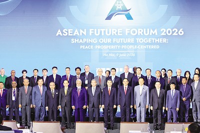 AFF 2026 tập trung thảo luận về xu hướng phát triển của ASEAN trong thế giới đang thay nhanh chưa từng có hiện nay. Ảnh: P.V