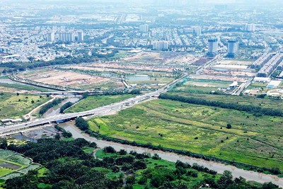 Thị trường M&A bất động sản tại TP.HCM đang khá sôi động (Ảnh: P.V)