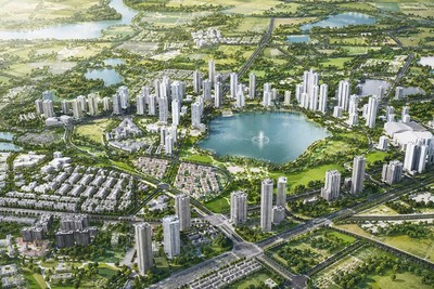 Phối cảnh Khu đô thị hỗn hợp Châu Thới 