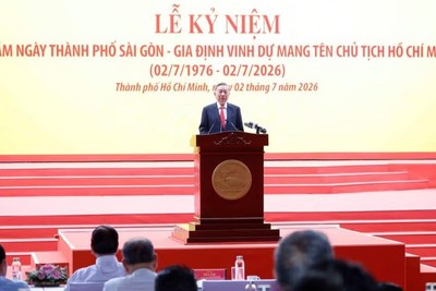 Tổng Bí thư, Chủ tịch nước Tô Lâm phát biểu. (Ảnh: Thống Nhất/TTXVN)