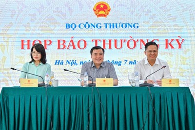Họp báo thường kỳ quý II/2026 Bộ Công thương, chiều 7/7.