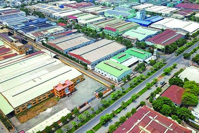 Khu công nghiệp Vĩnh Lộc mở rộng đã có hướng xử lý những vướng mắc - Ảnh: Lê Toàn 