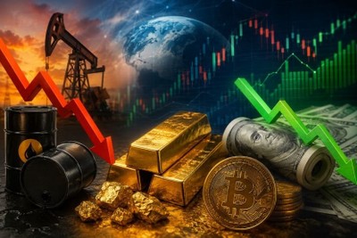 Thị trường hàng hóa thế giới tuần từ 12-19/9: Dầu thô hạ nhiệt, vàng lấy lại đà tăng, đồng bám sát kỷ lục