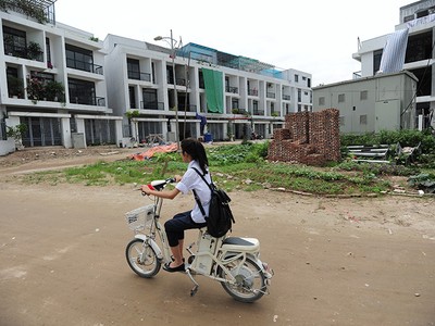 Theo WB, bất động sản chiếm khoảng 20% khoản vay của khu vực tài chính