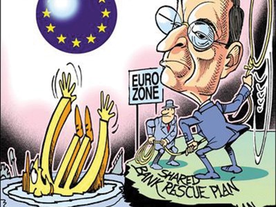 ECB đau đầu với vấn đề sụt giảm cho vay tại eurozone