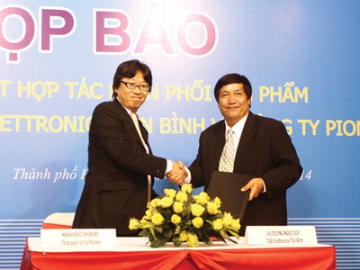 VTB phân phối sản phẩm điện tử gia đình của Pioneer tại Việt Nam