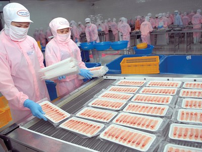 Năm 2013, thủy sản là ngành có tốc độ tăng trưởng CAGR cao nhất (trên 65,1%)