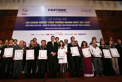 Phần chìm của Bảng Xếp hạng FAST 500