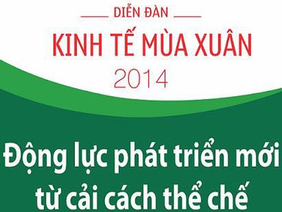 Khai mạc Diễn đàn Kinh tế mùa Xuân 2014