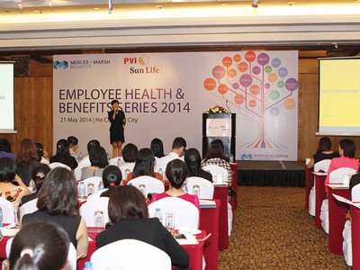 Gần 300 DN FDI đã tham dự hội thảo “Giải pháp phúc lợi cho người lao động” của PVI Sun Life 
