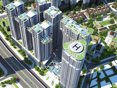 Phối cảnh tổng thể Dự án 
Kim Văn - Kim Lũ