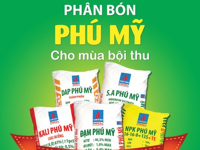 Bộ sản phẩm phân bón Phú Mỹ