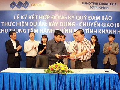 Lễ kết Hợp đồng ký quỹ đảm bảo thực hiện dự án Khu trung tâm hành chính mới tỉnh Khánh Hòa